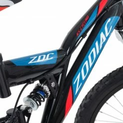 Blitzangebot 😉 KS Cycling Kinder-Mountainbike FULLY 20" ZODIAC - schwarz-rot - 31 cm Rahmenhöhe 😀 -Angebote Garten Store 9005381600 04 1600Wx1600H