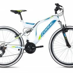 Besorgen 👍 KS Cycling Mountainbike FULLY 26" ZODIAC - weiß-grün - 48 cm Rahmenhöhe 👍