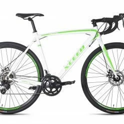 Rabatt 🌟 KS Cycling GRAVELBIKE 28'' XCEED weiß-grün - 58 cm Rahmenhöhe 🛒