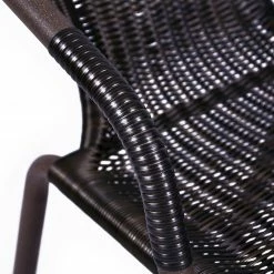 Brandneu ✔️ 3-teiliges Bistro-Set - braun - Polyrattan - mit Schirmloch 😍 9 Brandneu ✔️ 3-teiliges Bistro-Set - braun - Polyrattan - mit Schirmloch 😍 -Angebote Garten Store 9005386400 04 1600Wx1600H