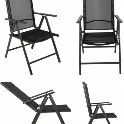 Coupon 🔔 5-teilige Sitzgruppe - anthrazit - Aluminum - 140x80 cm ✨ -Angebote Garten Store 9005387100 02 1600Wx1600H