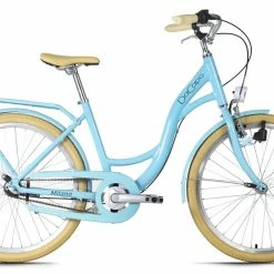 Brandneu 🛒 KS Cycling Kinderfahrrad 24 MILANO DA CAPO - hellblau - 27 cm Rahmengröße 🥰