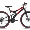 Schlussverkauf 🎉 KS Cycling Mountainbike FULLY 26'' CRUSHER - schwarz-rot - 44 cm Rahmenhöhe 🔥 -Angebote Garten Store 9005390400 1600Wx1600H