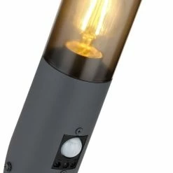 Angebote 💯 Außenleuchte - anthrazit-rauchfarben - Edelstahl - 41 cm 🛒