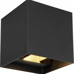 Billig ⭐ LED-Außenleuchte - schwarz - Aluminium - 10 cm 🎁