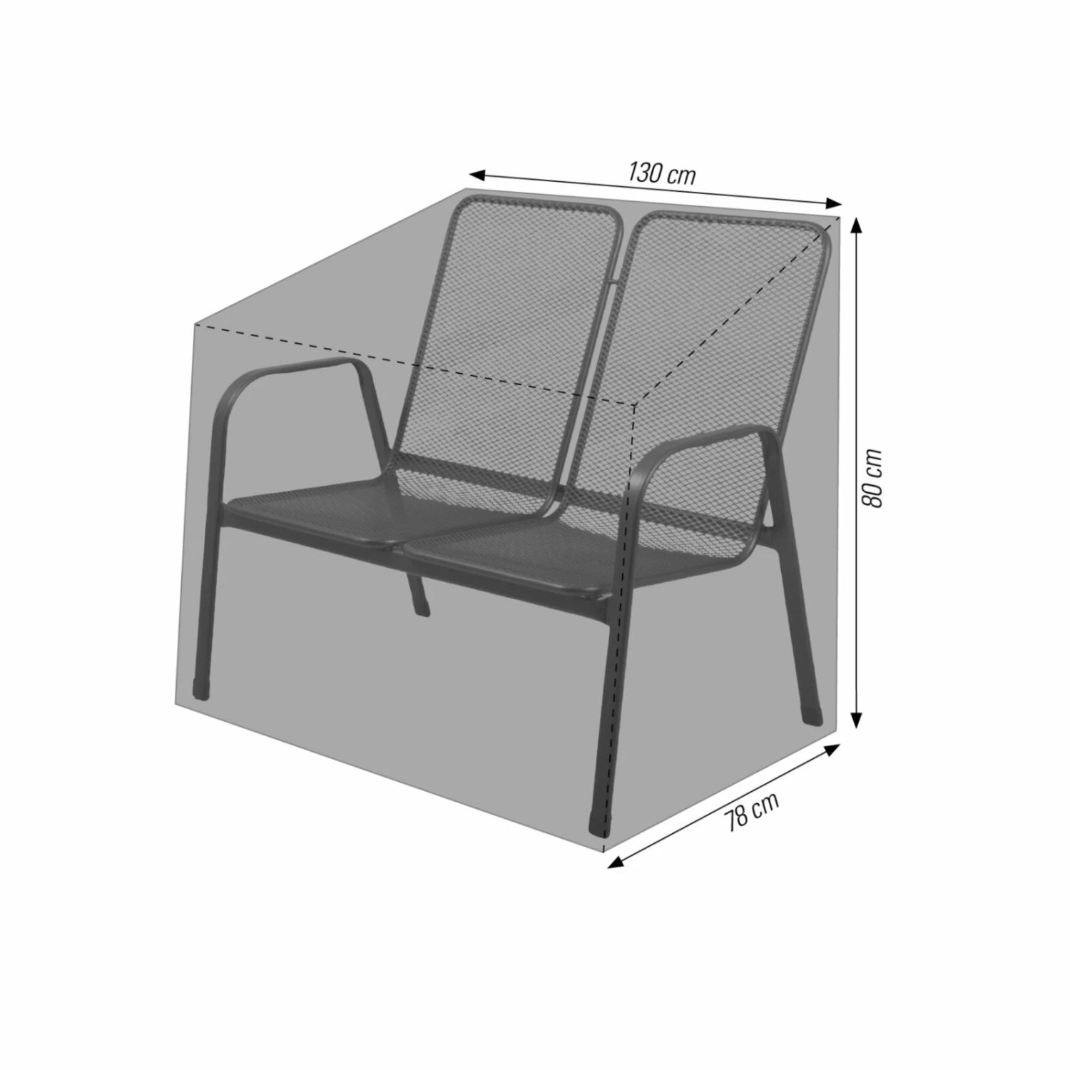 Blitzangebot ⌛ Abdeckhülle Gartenbank - anthrazit - Polyester - 130 cm 🎁 4 Blitzangebot ⌛ Abdeckhülle Gartenbank - anthrazit - Polyester - 130 cm 🎁 – Bild 2