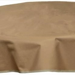 Budget 🔔 Tischdecke - kakao - Polyester - 120 cm Ø 😍