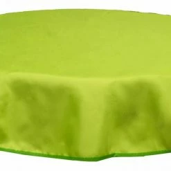 Schlussverkauf 😉 Tischdecke - hellgrün - Polyester - 120 cm Ø 🌟