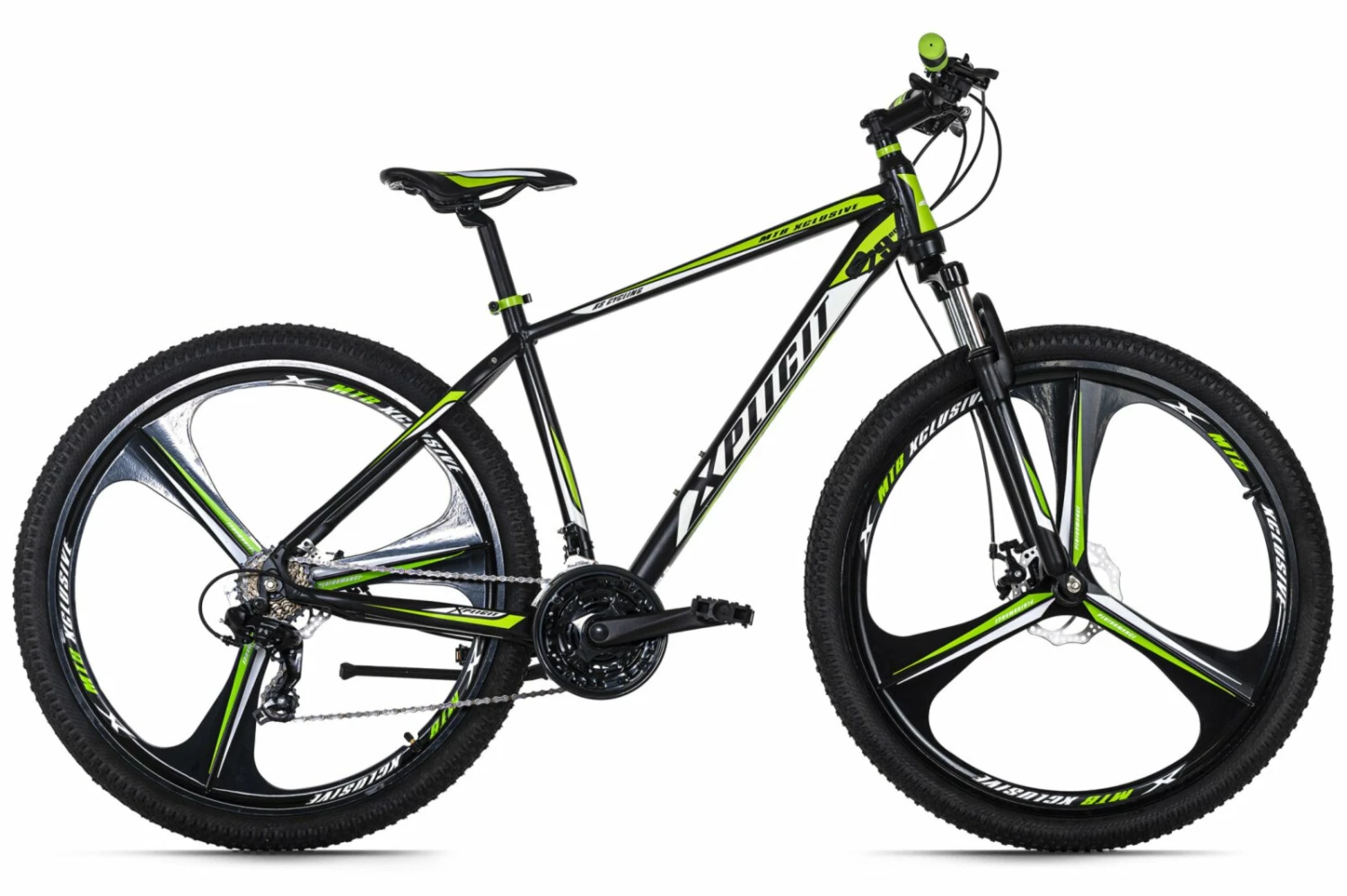 Bestes Angebot 🔔 KS Cycling Mountainbike Hardtail 29 Xplicit - schwarz-grün - RH 53 cm 🧨 3 Bestes Angebot 🔔 KS Cycling Mountainbike Hardtail 29 Xplicit - schwarz-grün - RH 53 cm 🧨