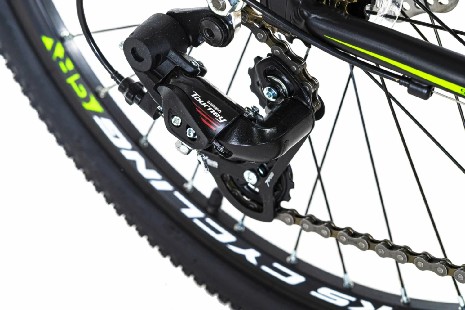 Schlussverkauf ✨ KS Cycling Gravelbike Rennrad Xceed 24'' - schwarz-grün - 36 cm Rahmenhöhe 🤩 5 Schlussverkauf ✨ KS Cycling Gravelbike Rennrad Xceed 24'' - schwarz-grün - 36 cm Rahmenhöhe 🤩 – Bild 3